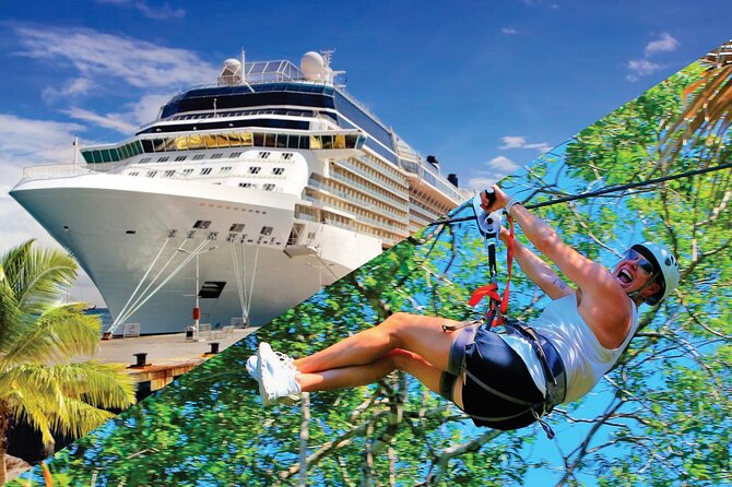 Zip Line for Cruise Ship Passengers, Puerto Vallarta Jungle Adventure - From the cruise terminal to the Sierra Madre foothills