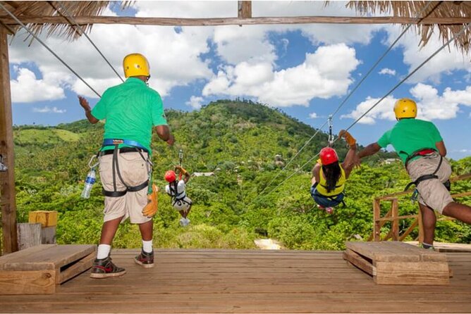 Zip Line in Punta Cana - From Punta Cana resorts to the Anamuya mountains