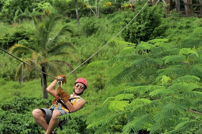 Zip Line in Punta Cana - Seven lines, high towers, and wide mountain views