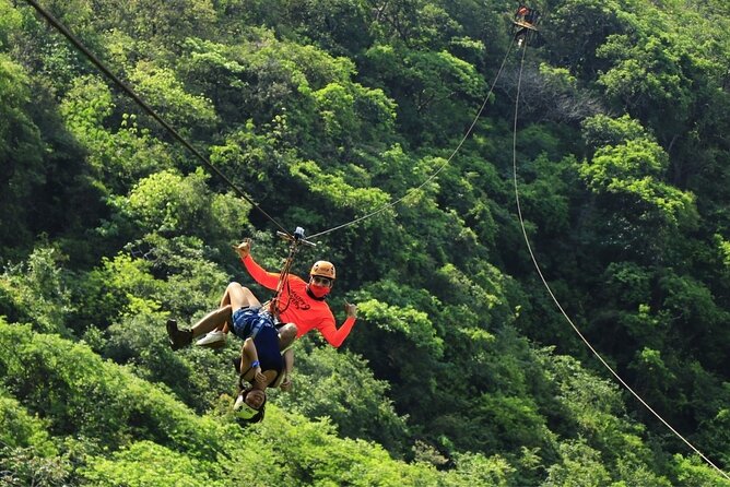 Zip Line, Mules Ride and Walk on the Hanging Bridge - The mule ride adds a welcome change of pace