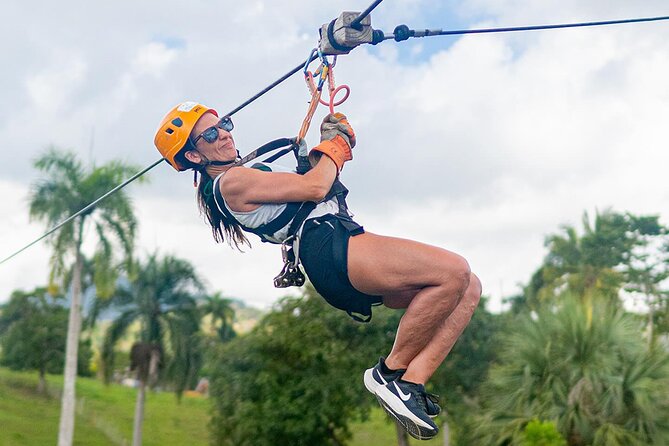 Zip Line or Canopy Zip Line Tours from Punta Cana - What the three-hour outing looks like