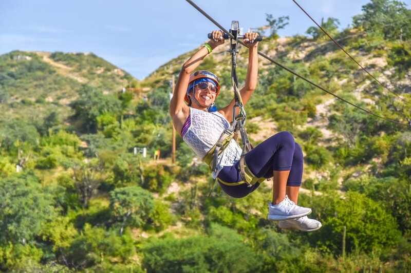 Zip-line outdoor adventure the ultimate experience - The uphill walking is part of the workout