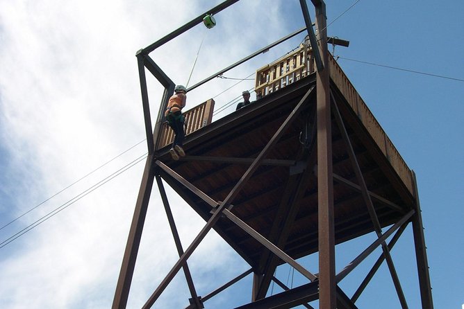 Zip Line - Rafting Package - Zip lines through the ponderosa forest