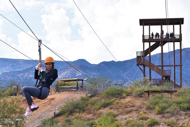Zip Line Tour at Out of Africa Wildlife Park in Sedona,Camp Verde - Why this zip line feels different
