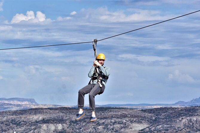 Zip Line Tour at Out of Africa Wildlife Park in Sedona,Camp Verde - Five lines, one rope bridge, and plenty to watch