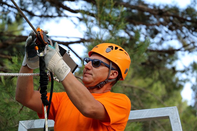 Zip line Tucepi - Why the course works well for children