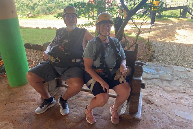 Zip line with 7 waterfall - Hiking through 27 pools to waterfall 12