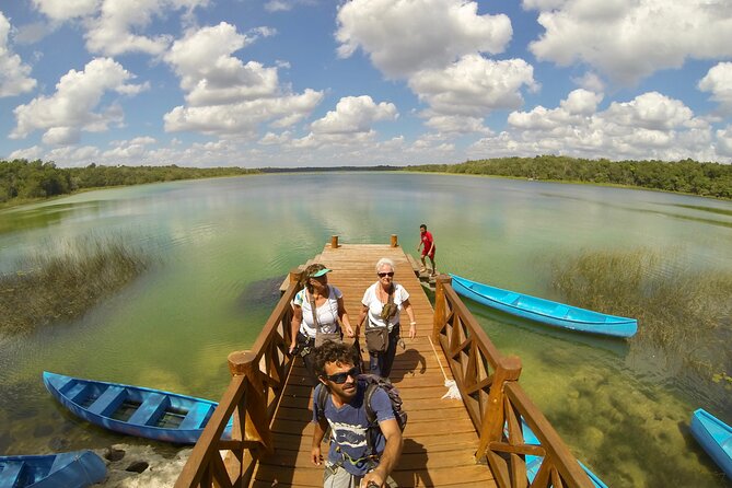 Zip lining and Canoe Monkey jungle in Tulum - Walking through the monkey reserve