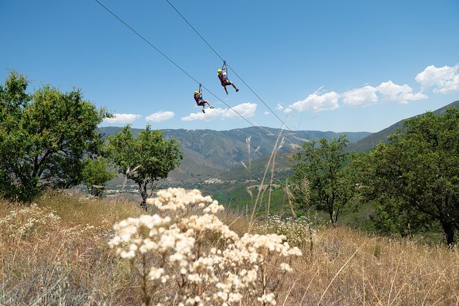 Zip Zoom Ziplines at La Jolla Indian Adventure Park - Who will enjoy the physical side