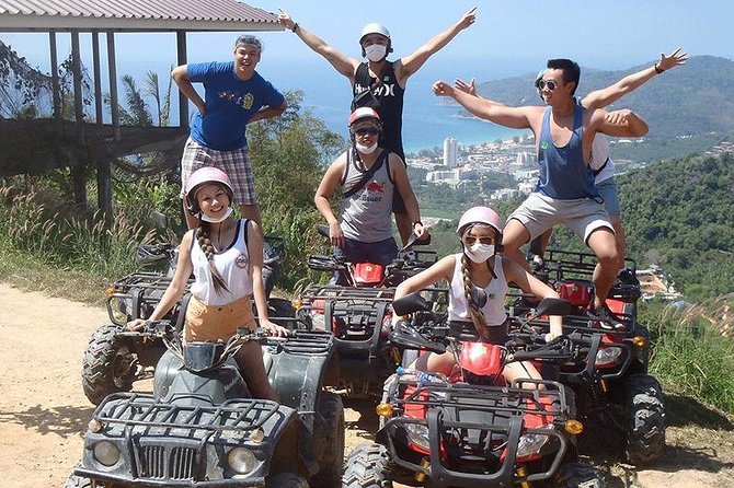Zipline 18 Platforms and ATV Adventure Tour From Phuket - From Phuket hotel to Chalong adventure camp