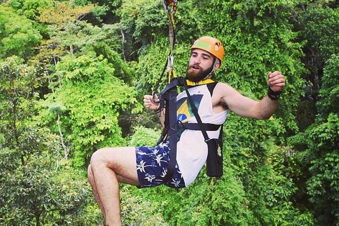 Zipline Adventure in KohSamui 10 Cables with Mountain & Sea Views - A zipline course shaped by Koh Samui’s rainforest