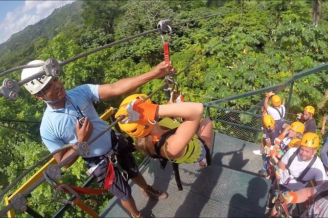 Zipline Adventure in Punta Cana – Thrilling Canopy Experience - Flying through the course, one platform at a time