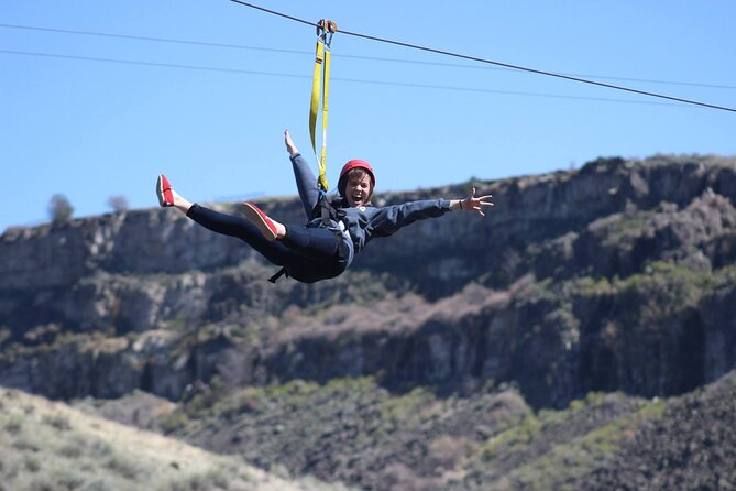 Zipline Adventure in the Snake River Canyon - Starting at Centennial Waterfront Park