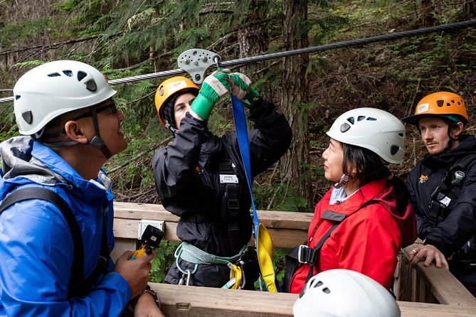 Zipline Adventure in Whistler - Safety for nervous riders and first-timers