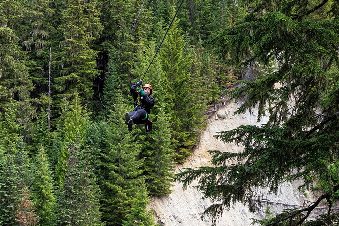 Zipline Adventure in Whistler - Winter, rain, and mountain weather
