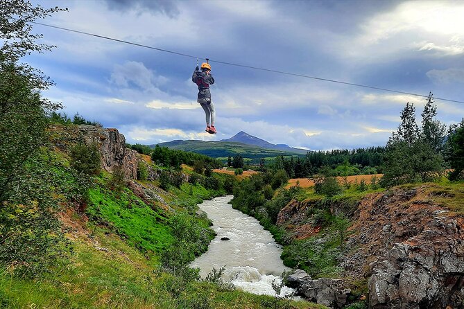 Zipline Adventure Through Glerárgil River Canyon in Akureyri Town - Five ziplines through Akureyri’s river canyon