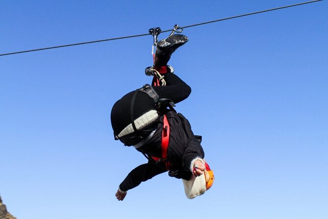 Zipline and Hiking Adventure Tour in Vík - The leap of faith and the waterfall view