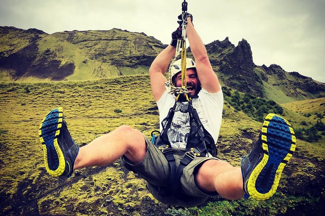 Zipline and Hiking Adventure Tour in Vík - A surprise at the end