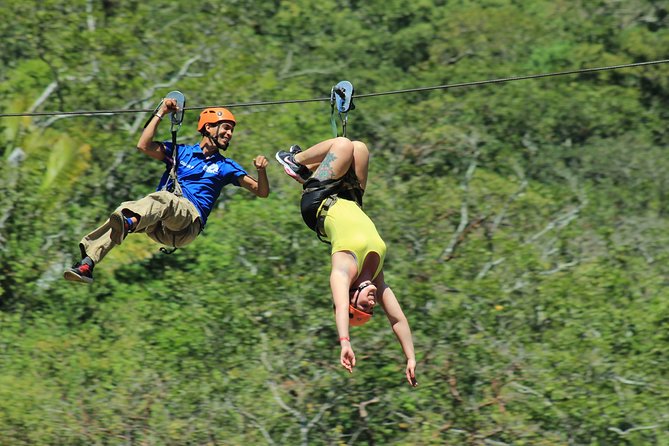 Zipline & ATV Jungle Adventure Combo - The Magical Garden of El Nogalito and the freshwater river