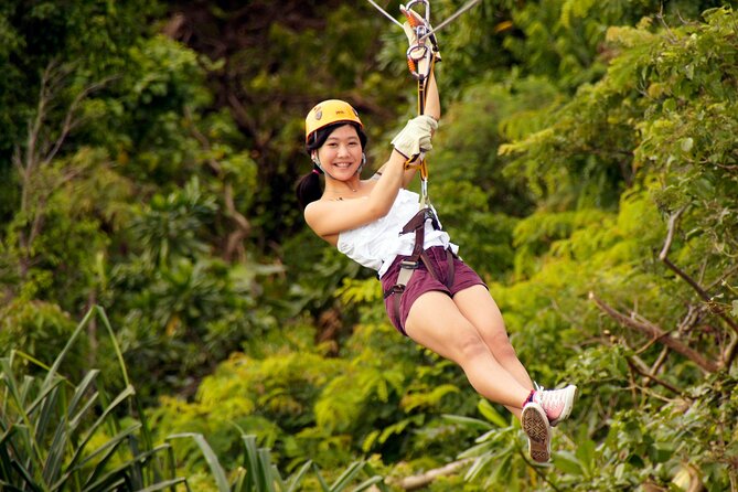 Zipline + Beach Package - A compact adventure above Tumon Bay