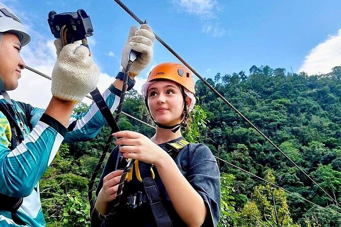 Zipline by Hawk Adventure The Biggest & Longest in Koh Samui - The Guides Make a Big Difference