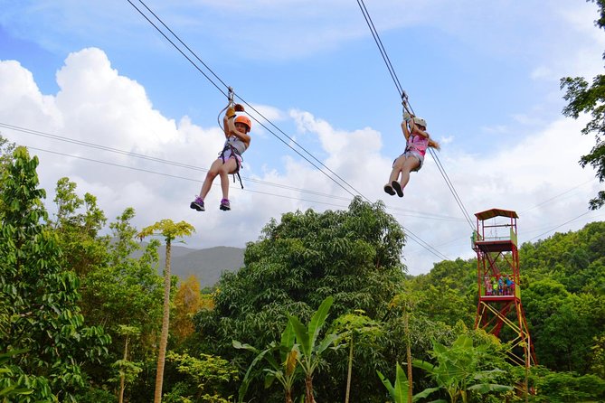 Zipline Canopy Tour with Transport from San Juan - The 45-minute ride from San Juan