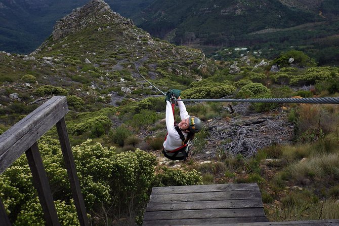 Zipline Cape Town - From Foot of Table Mountain Reserve - Seven cables beneath Table Mountain