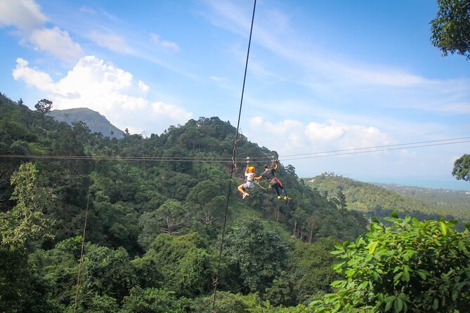 Zipline & Coffee with Waterfall Views in Koh Samui - Booking, weather, and cancellation details