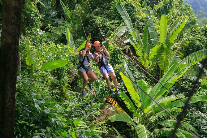 Zipline & Coffee with Waterfall Views in Koh Samui - Training comes before the first real line