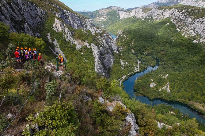 Zipline Croatia: Cetina Canyon Zipline Adventure from Omis - Starting in Omiš and Reaching the Course