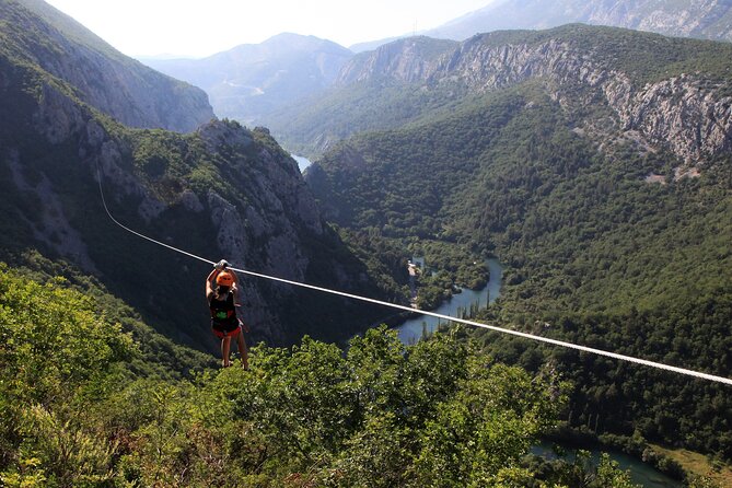 Zipline Croatia: Cetina Canyon Zipline Adventure from Omis - What the $96.74 Price Buys You