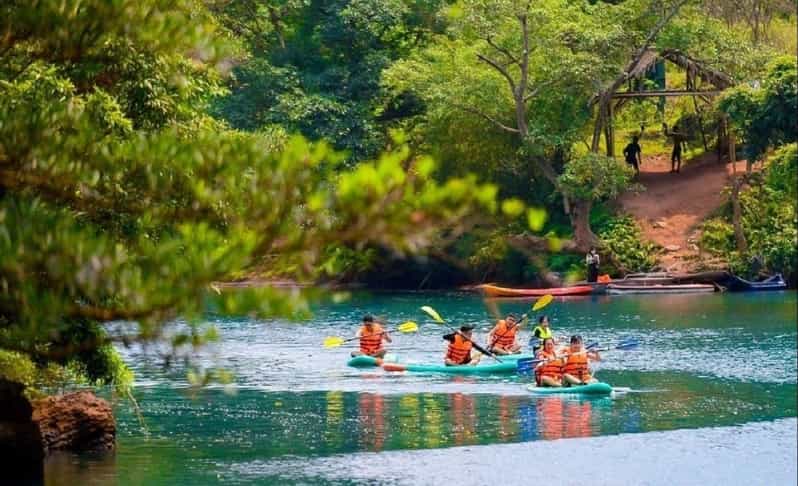 Zipline Dark Cave & Phong Nha Cave Tour : Dong Hoi/Phong Nha - Phong Nha Cave by traditional dragon boat