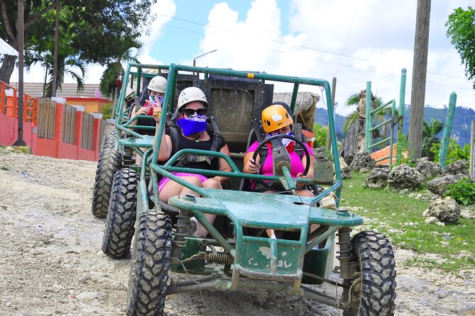 Zipline,Dune Buggy,Horse Riding - What the guide and transport details mean