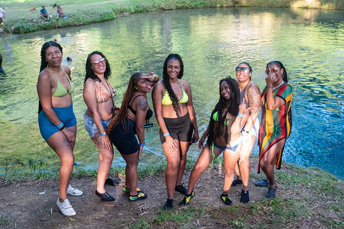 Zipline, Dunn’s River Falls, Bamboo Rafting & Horseback Ride Tour - Horseback riding and swimming at St. Ann’s Bay