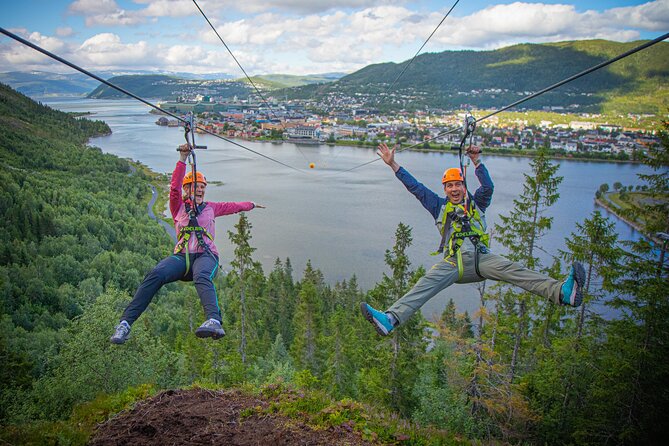Zipline Experience in Mosjøen - A Short Flight With a Big Mosjøen View