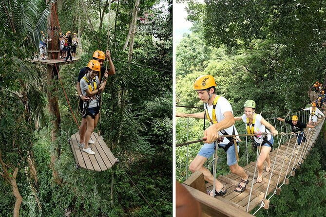 Zipline Experience in Phuket - Zip lines, sky bridges, and abseiling