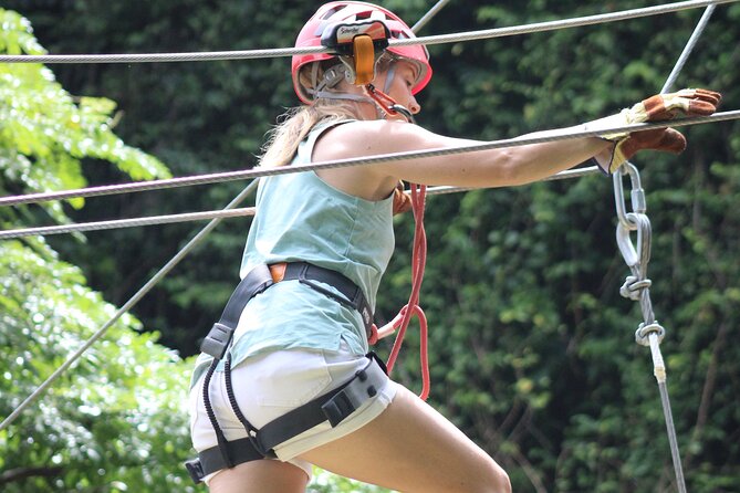 Zipline Experience & Obstacle Course at Harrison's Cave by Chukka - A quiet break on the Pride of Barbados Nature Trail
