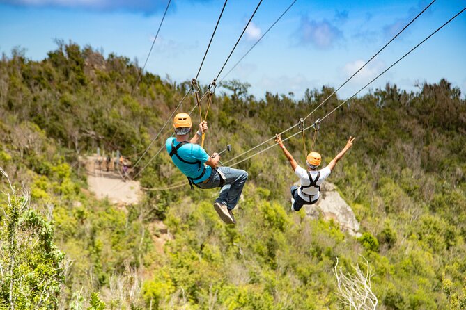 Zipline Experience: Sentry hill Zip & Flying Dutchman St Maartin - A Small Museum Adds Local Context