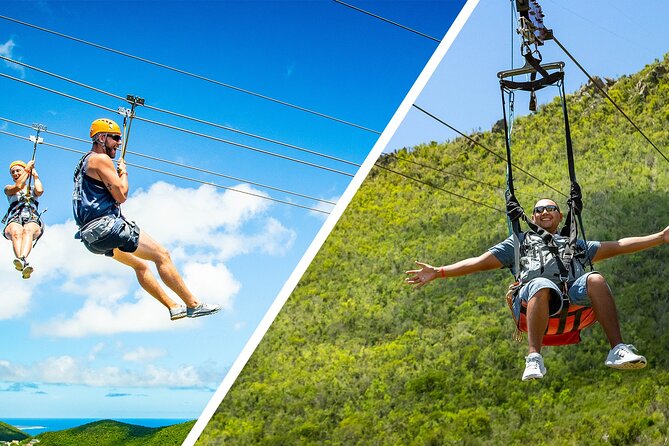 Zipline Experience: Sentry hill Zip & Flying Dutchman St Maartin - The 360-Degree Deck Is Worth Your Time