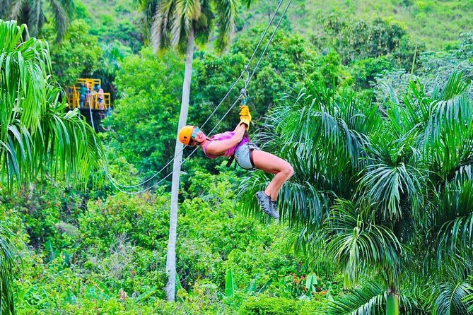 Zipline, Horse, Buggy and Macao Beach, Water Park with Lunch - A farm stop with Dominican flavors
