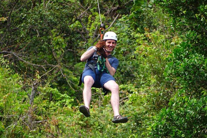 ZipLine, Horseback Riding, Tubing, Hot Springs & Lunch @ Volcano National Park - Canopy zip lines and the Tarzan swing