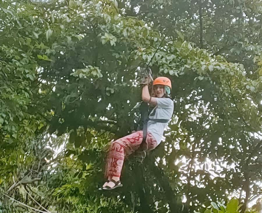 Zipline in Koh Samui Adventure activity tour - One Hour on Nine Adventure Cables