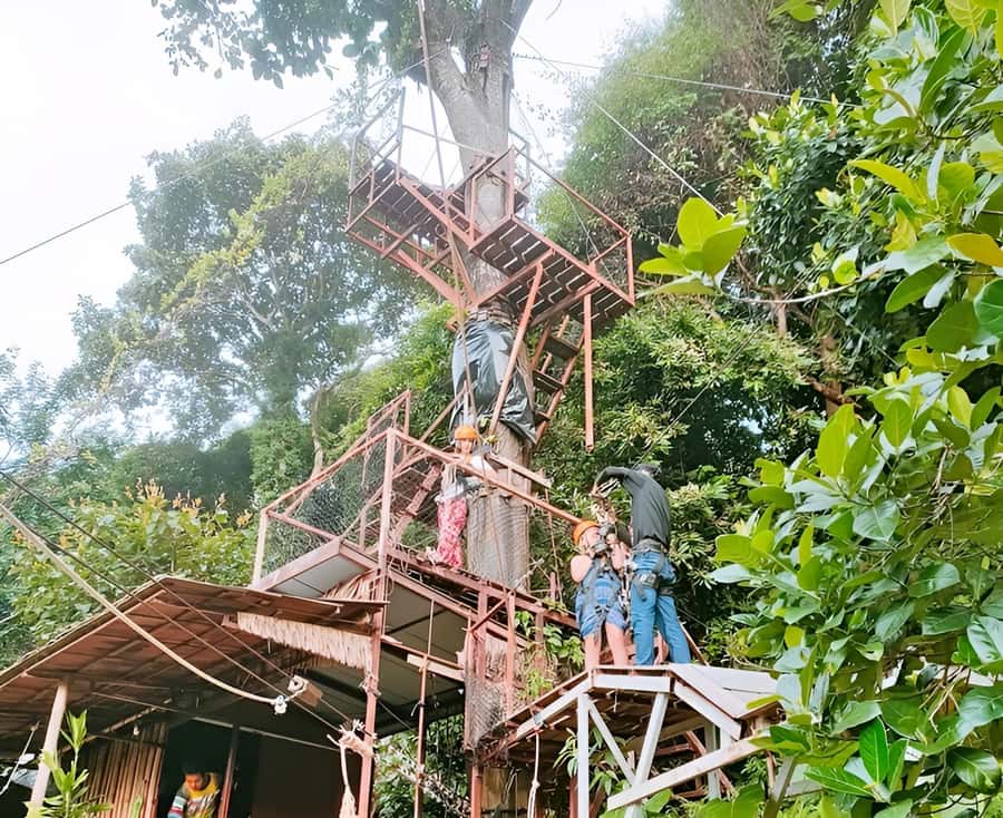 Zipline in Koh Samui Adventure activity tour - The PETZL Safety Briefing