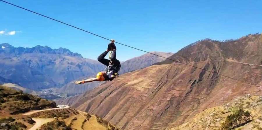 Zipline over the Sacred Valley Trip - The ride from Regocijo Square to Raqchi