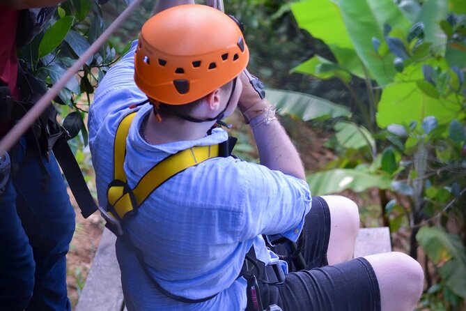 Zipline Ride on Koh Samui - Flying through Koh Samui’s southern forest