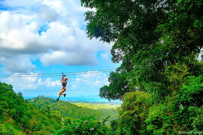 Zipline Ride on Koh Samui - How the 11-platform route builds confidence