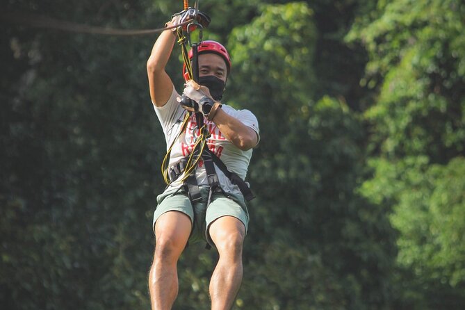 Zipline Ride on Koh Samui - What happens from hotel pickup to the first platform