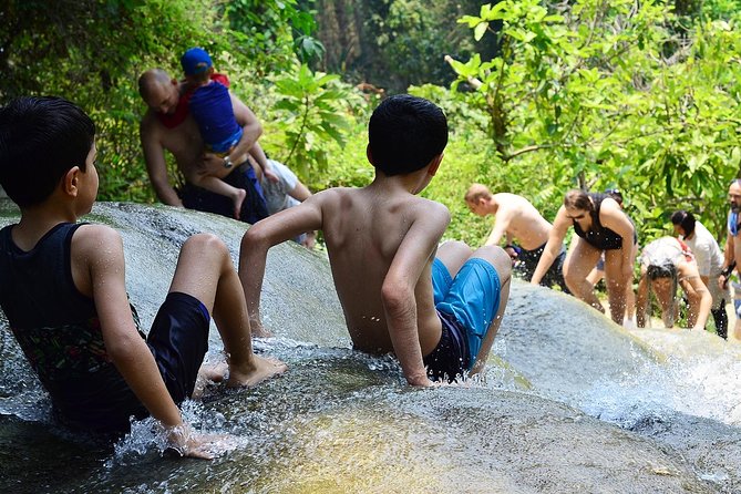 Zipline+Sticky waterfall+Long Neck Village Private Tour - A full day built around three very different stops