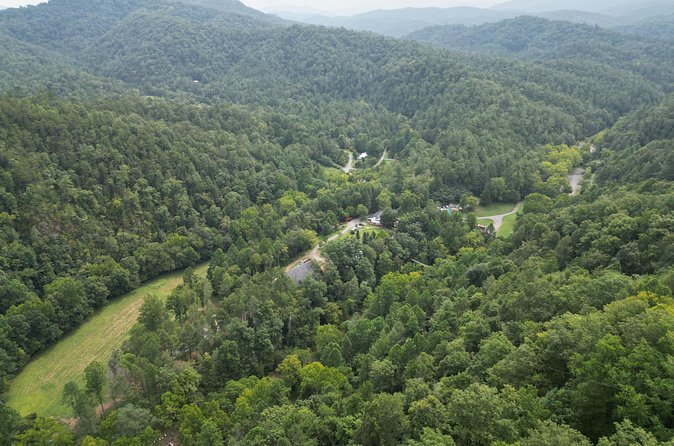 Zipline the Goliath in The Smoky Mountains - Five ziplines, one big rush