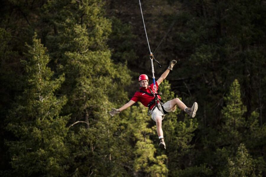 Zipline Tour: Colo-Rad - Five flights ranging from 225 to 650 feet